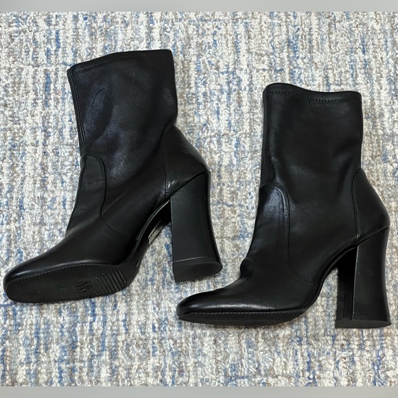 Stuart Weitzman Curveblock Booties - Picture 7 of 8